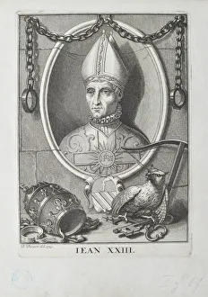 Bernard 1673 1733 Prints: Antipope John XXIII (Baldassare Cossa), 1713. Creator: Picart, Bernard (1673-1733)