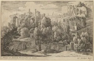 Antique Ruins of an Amphitheatre. Creator: Herman van Swanevelt