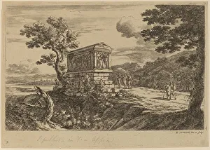 Swanevelt Herman Van Prints: The Antique Sarcophagus. Creator: Unknown