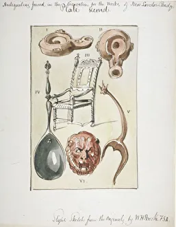 Antiquities found in the excavations for the works of the new London Bridge, 1825 Antiquities found in the excavations for the works of the new London Bridge, 1825