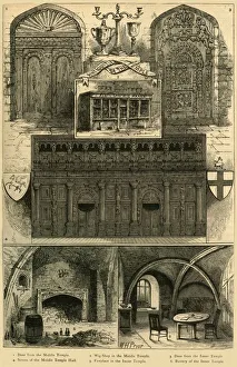 George Walter Thornbury Prints: Antiquities of the Temple, 1897. Creator: Unknown