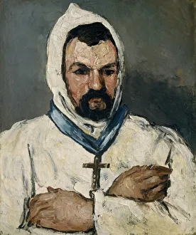 Uncle Prints: Antoine Dominique Sauveur Aubert (born 1817), the Artists Uncle, as a Monk, 1866