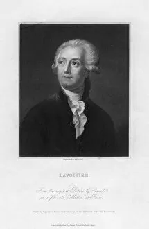 Ce Wagstaff Gallery: Antoine Lavoisier, 18th century French chemist, 19th century. Artist: CE Wagstaff