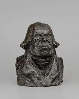 Honore Daumier Gallery: Antoine Odier, model c. 1832 / 1835, cast 1929 / 1940. Creator: Honore Daumier