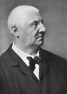 Bruckner Prints: Anton Bruckner (1824-1896), Austrian composer known for his symphonies, masses, and motets