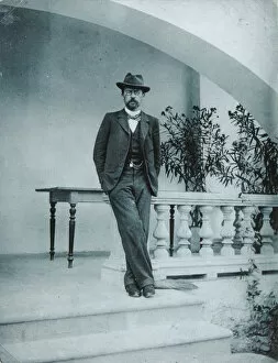 Chekhov Gallery: Anton Chekhov in Yalta, 1899-1900. Artist: Anonymous