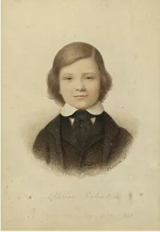 Anton Rubinstein (1829-1894), at the age of 12 years, 1841. Artist: Chocarne, Geoffroy-Alphonse (1797-1857)