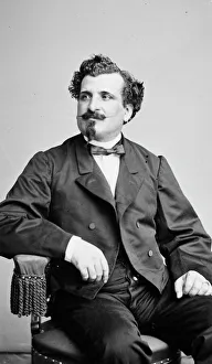 Goatee Prints: Antone Parvali, between 1855 and 1865. Creator: Unknown