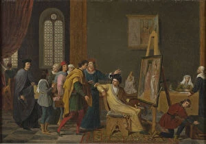 Antonello da Messina in the studio of Jan van Eyck