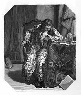 Antoni van Leeuwenhoek, 17th century Dutch scientist and microscopy pioneer, c1870. Artist: W Steelink