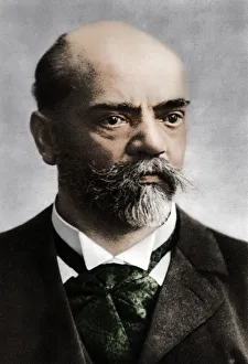 Antonin Prints: Antonin Leopold Dvorak (1841-1904), Czech composer. Artist: Albert Harlinque