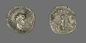 Antoninianus Gallery: Antoninianus (Coin) Portraying Emperor Trebonianus Gallus, about 252. Creator: Unknown