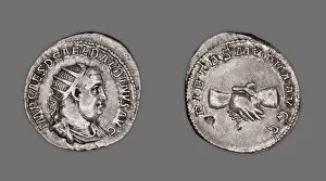 Antoninianus Gallery: Antoninianus (Coin) Portraying Emperor Balbinus, 238 (April-June)