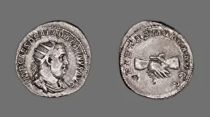 Antoninianus Gallery: Antoninianus (Coin) Portraying Emperor Balbinus, 238 (April-June)