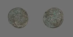 Antoninianus (Coin) Portraying Emperor Gallienus, 260-268. Creator: Unknown