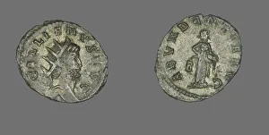 Antoninianus (Coin) Portraying Emperor Gallienus, 260-268. Creator: Unknown