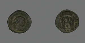 Maximian Prints: Antoninianus (Coin) Portraying Emperor Marcus Aurelius Valerius Maximianus... about 293