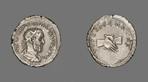 Antoninianus Gallery: Antoninianus (Coin) Portraying Emperor Pupienus, 238 (April-June)