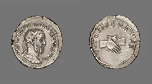 Antoninianus Gallery: Antoninianus (Coin) Portraying Emperor Pupienus, 238 (April-June)