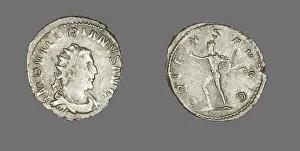 Antoninianus (Coin) Portraying Emperor Valerian, 257-259. Creator: Unknown