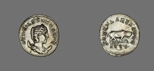 Antoninianus Gallery: Antoninianus (Coin) Portraying Empress Marcia Otacilia Severa, 248