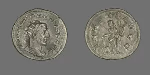 Antoninianus Gallery: Antoninianus (Coin) Portraying King Philip I, 244-247. Creator: Unknown