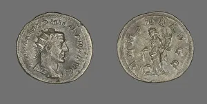 Antoninianus Gallery: Antoninianus (Coin) Portraying King Philip I, 244-247. Creator: Unknown