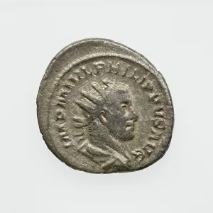 Syrian Prints: Antoninianus of Philip I, A.D. 244-249. Creator: Unknown