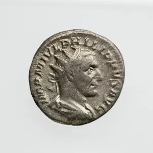 Syrian Prints: Antoninianus of Philip I, A.D. 244-249. Creator: Unknown