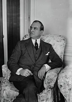 Baritone Prints: Antonio Scotti, between c1915 and c1920. Creator: Bain News Service