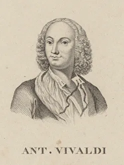 Vivaldi Prints: Antonio Vivaldi (1678-1741). Creator: Anonymous