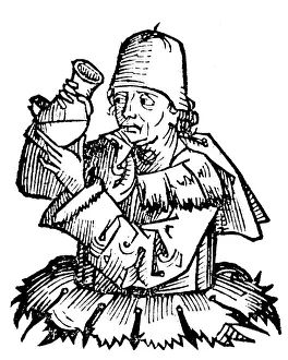 Antonius de Monte Ulmi (fl1384-1390), Italian physician, necromancer, magician and astrologer, 1493 Antonius de Monte Ulmi (fl1384-1390), Italian physician, necromancer, magician and astrologer, 1493