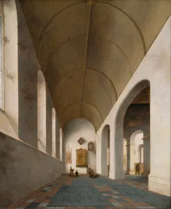 Antoniuskapel in the Janskerk, Utrecht, 1645. Artist: Saenredam, Pieter (1597-1665) Antoniuskapel in the Janskerk, Utrecht, 1645. Artist: Saenredam, Pieter (1597-1665)