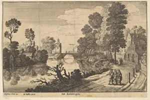 Antwerp Flanders Belgium Gallery: Antwerp, 1625-77. Creator: Wenceslaus Hollar
