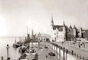 Escaut Prints: Antwerp, 1898. Artist: James Batkin