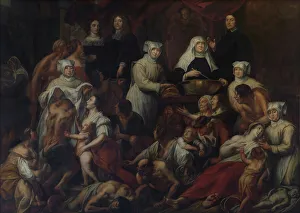 Nurses Prints: Antwerp Hospital Nuns. Creator: Jordaens, Jacob (1593-1678)