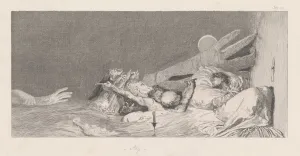 Anxiety Collection: Anxieties (Angste), 1878 / 1880. Creator: Max Klinger