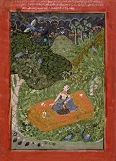 Anxious Prints: The Anxious or Expectant Heroine (Utka Nayika)