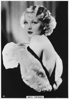 Anya Taranda, American model, showgirl and actress, c1938