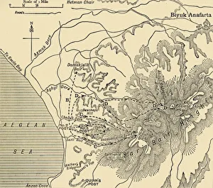Gallipoli Peninsula Collection: ANZAC advance, Gallipoli peninsula, First World War, 1915, (c1920). Creator: Unknown