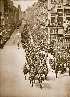 Australian And New Zealand Army Corps Gallery: Anzac Day in London, April 25th, 1919