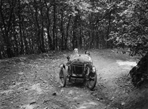 Barbara Prints: Anzani GN Special of Barbara Marshall, B&HMC Brighton-Beer Trial, Fingle Bridge Hill