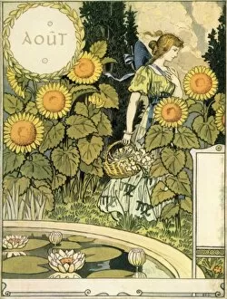 August Collection: Aout, 1896. Creator: Eugene Samuel Grasset