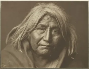 Edward Sheriff Curtis Prints: An Apache, 1903. Creator: Edward Sheriff Curtis