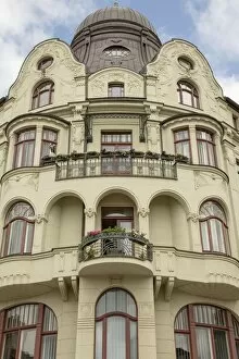 Weimar Gallery: Apartment building, Hansahaus am Wielandplatz, Weimar, Germany, (1905), 2018. Artist