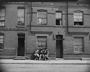 Apartment house at 1739 Seaton Road, Washington, D.C. 1942. Creator: Gordon Parks