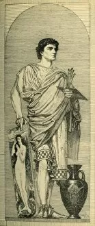 Edward John Gallery: Apelles: design for a mosaic, c1864, (1881). Creator: Bernard Collier