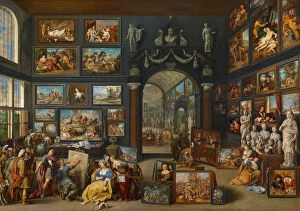 The Mauritshuis Gallery: Apelles Painting Campaspe, c.1630