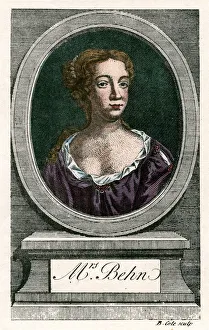 B Cole Prints: Aphra Behn (1640-1680), first professional woman writer in English literature