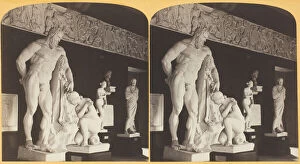 Sculptures Gallery: Aphrodite; Herkales and Venus de Medici; Art Institute, 1893